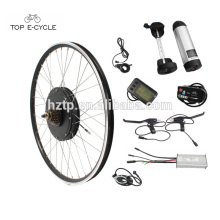 atacado 26 &#39;&#39; kit de conversão de bicicleta elétrica de partes da roda dianteira e traseira 36V 350W kit Ebike